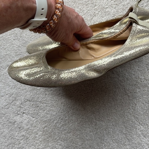 Talbots ballet flats. Gold. - Picture 7 of 8